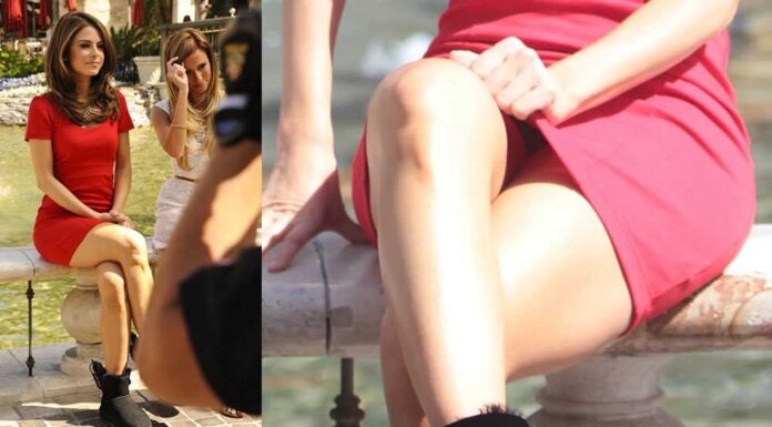 Maria Menounos Slight Upskirt