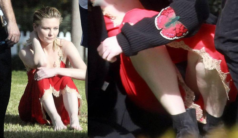 Kirsten dunst upskirt.