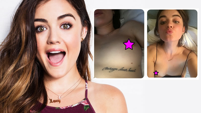 Lucy hale topless images