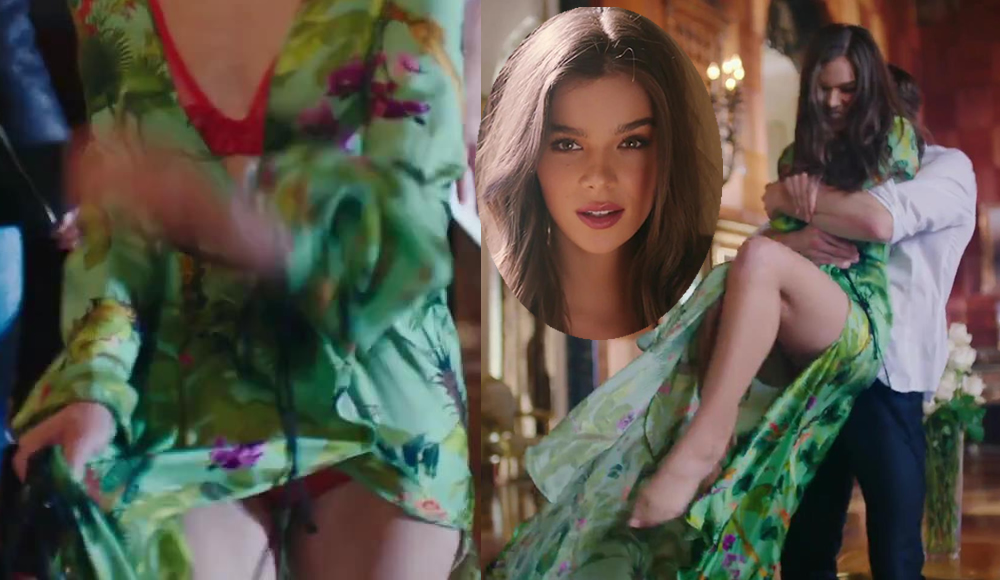 Hailee Steinfeld music video 'Capital Letters' (2018) .