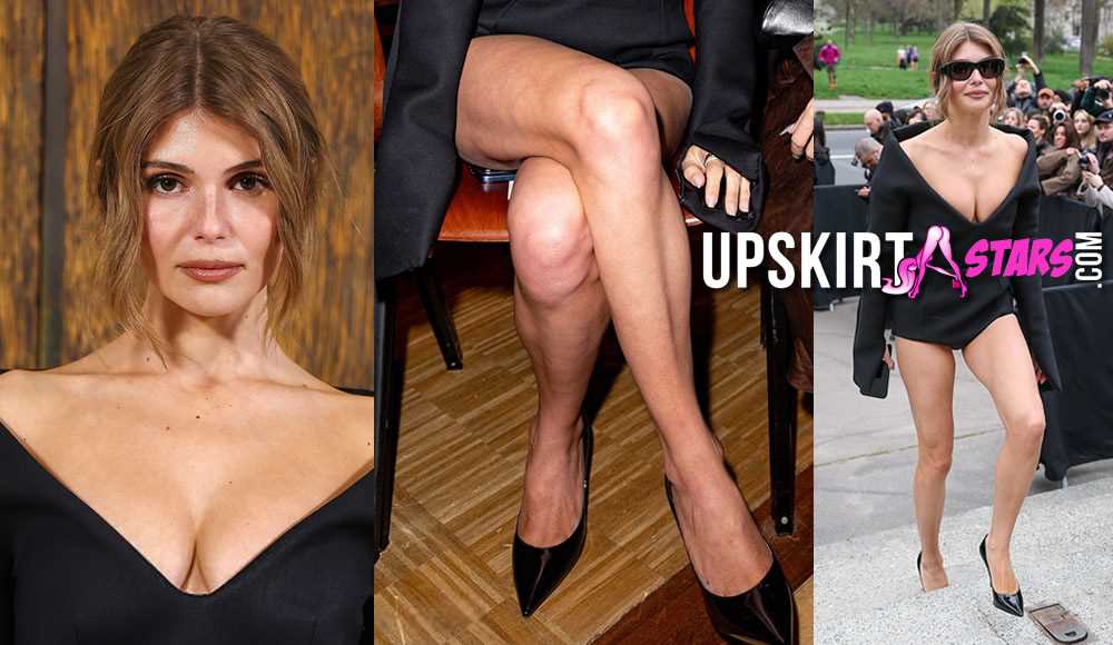 Olivia Jade attracted attention at Paris Fashion Week-UPSKIRTSTARS